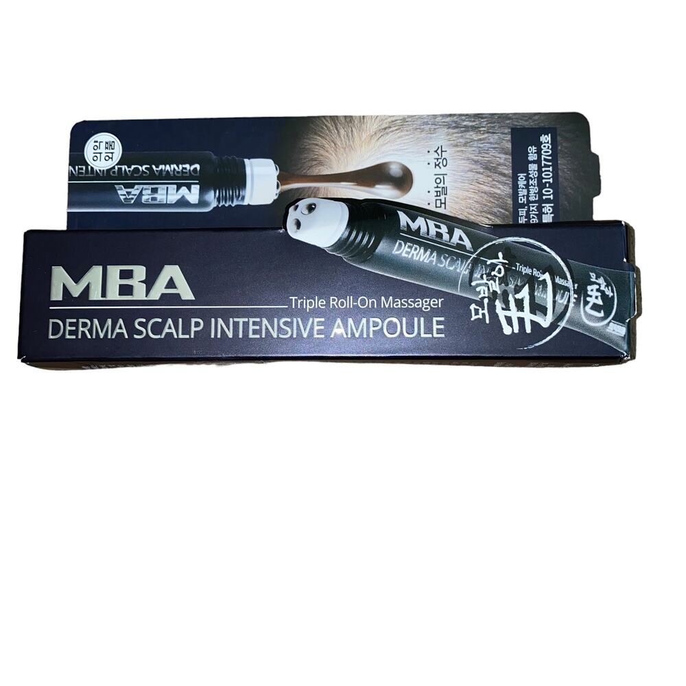 Daycell MBA Derma Scalp Intensive Ampoule Triple Roll On Massager ~ 20ml